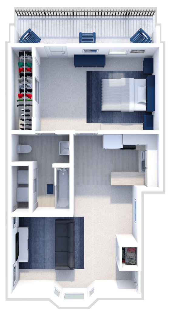 The Normandy floor plan